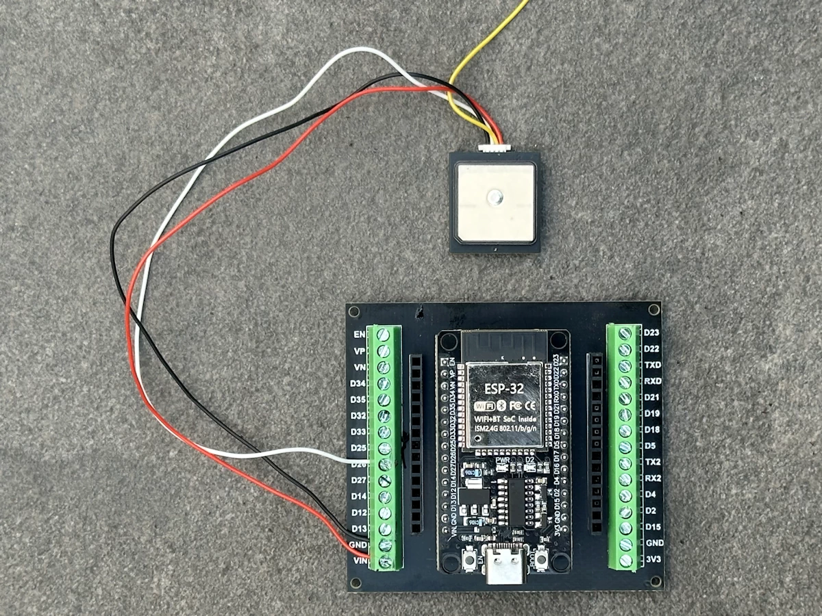 BE-220 GPS-Modul mit Breakout Board und Anschlusskabeln