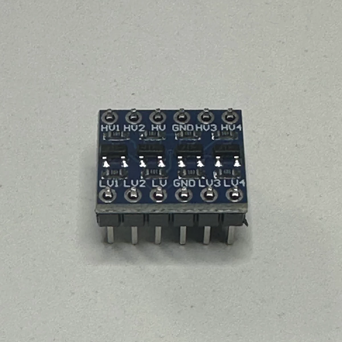 4-Kanal Pegelwandler Platine zur sicheren Übersetzung von 5V auf 3.3V Signale